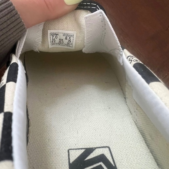 Vans Checkerboard Slip-On Sneakers - Picture 3 of 3